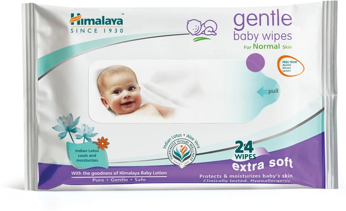 HIMALAYA BABY WIPES 1*24