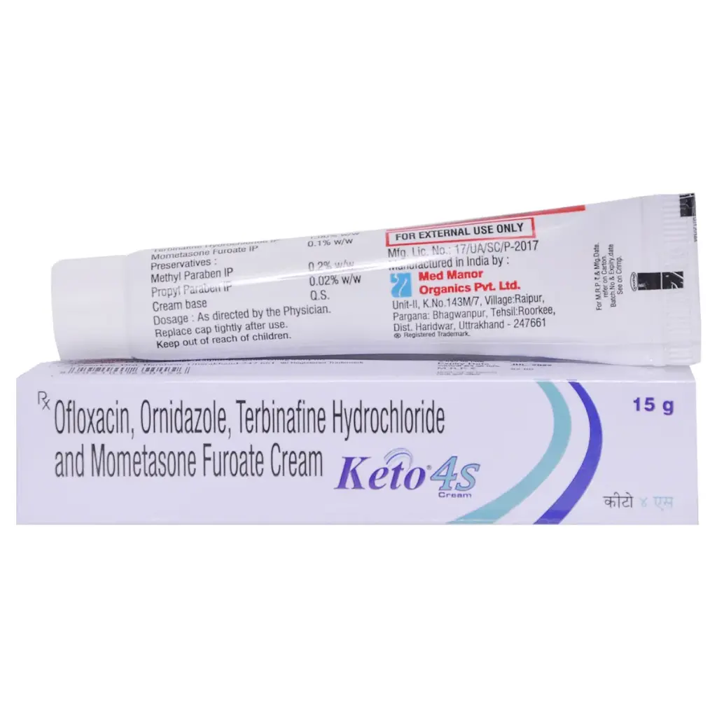 KETO 4S CREAM 1*15GM