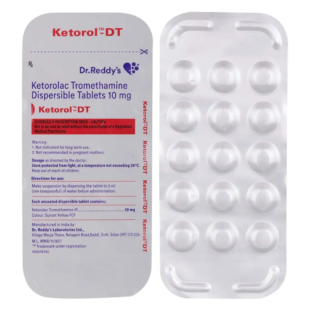 KETOROL DT TAB 1*15