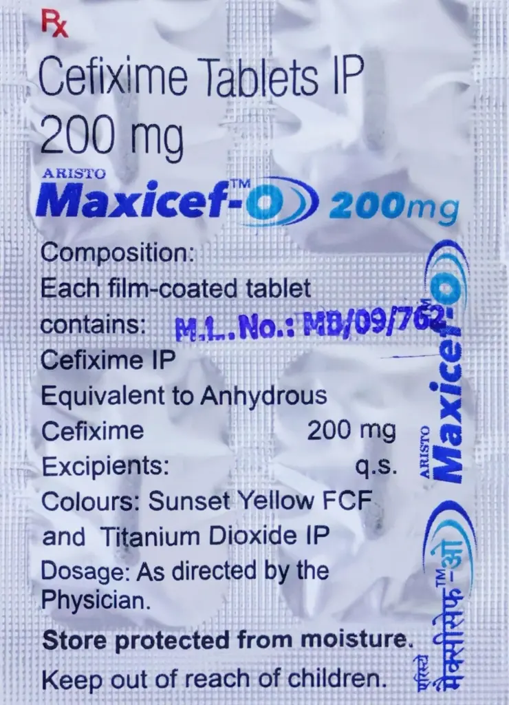 MAXICEF-O TAB 1*10