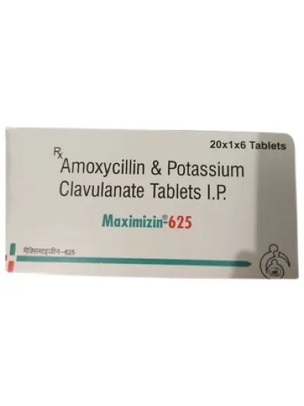 MAXIMIZIN 625 DUO TAB 1*10