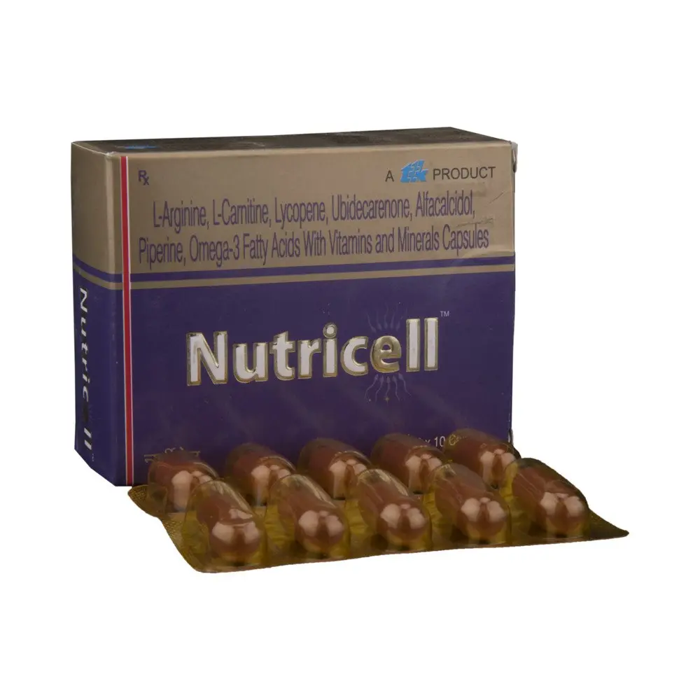 NUTRICELL CAP 1*10
