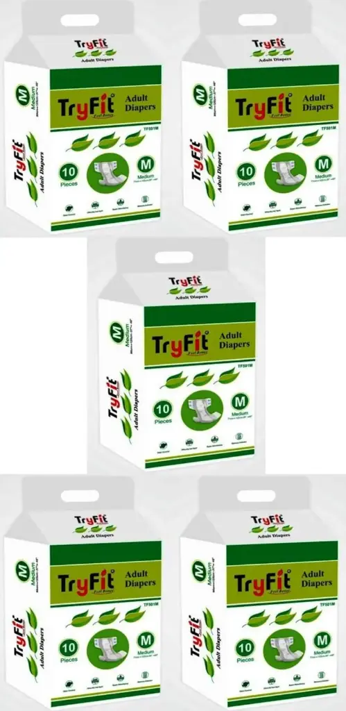 TRY FIT ADULD DIAPERS M-10