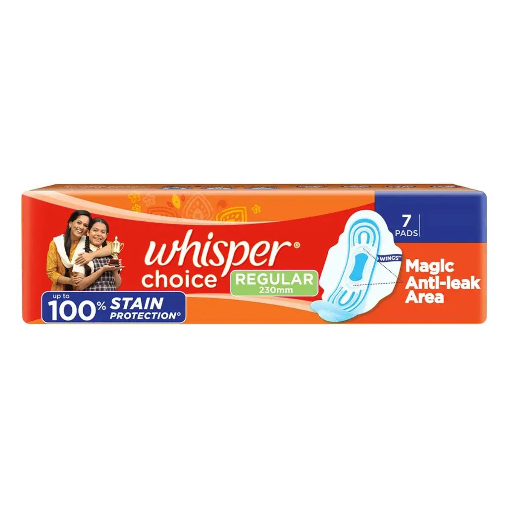 WHISPER CHOICE REGULAR 1*7